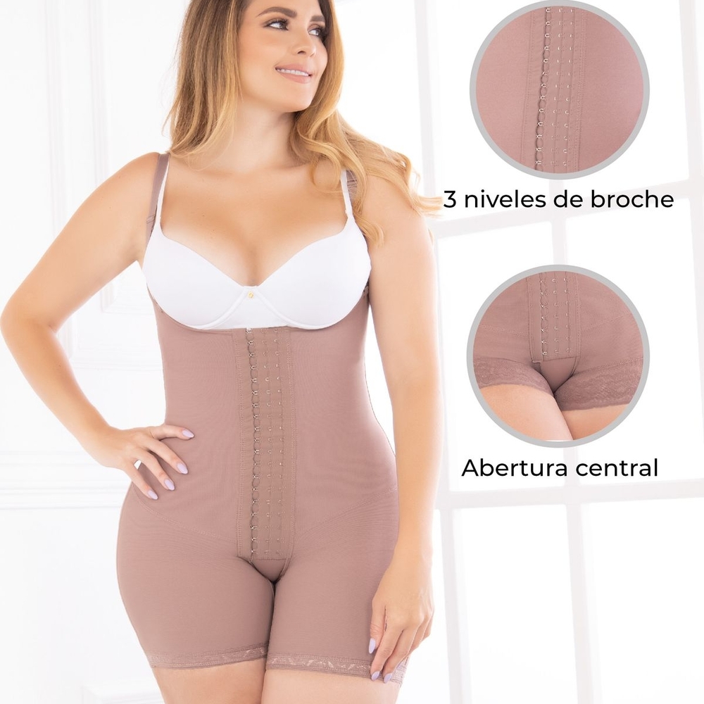 Women's Shapewear Bodysuit in Brown